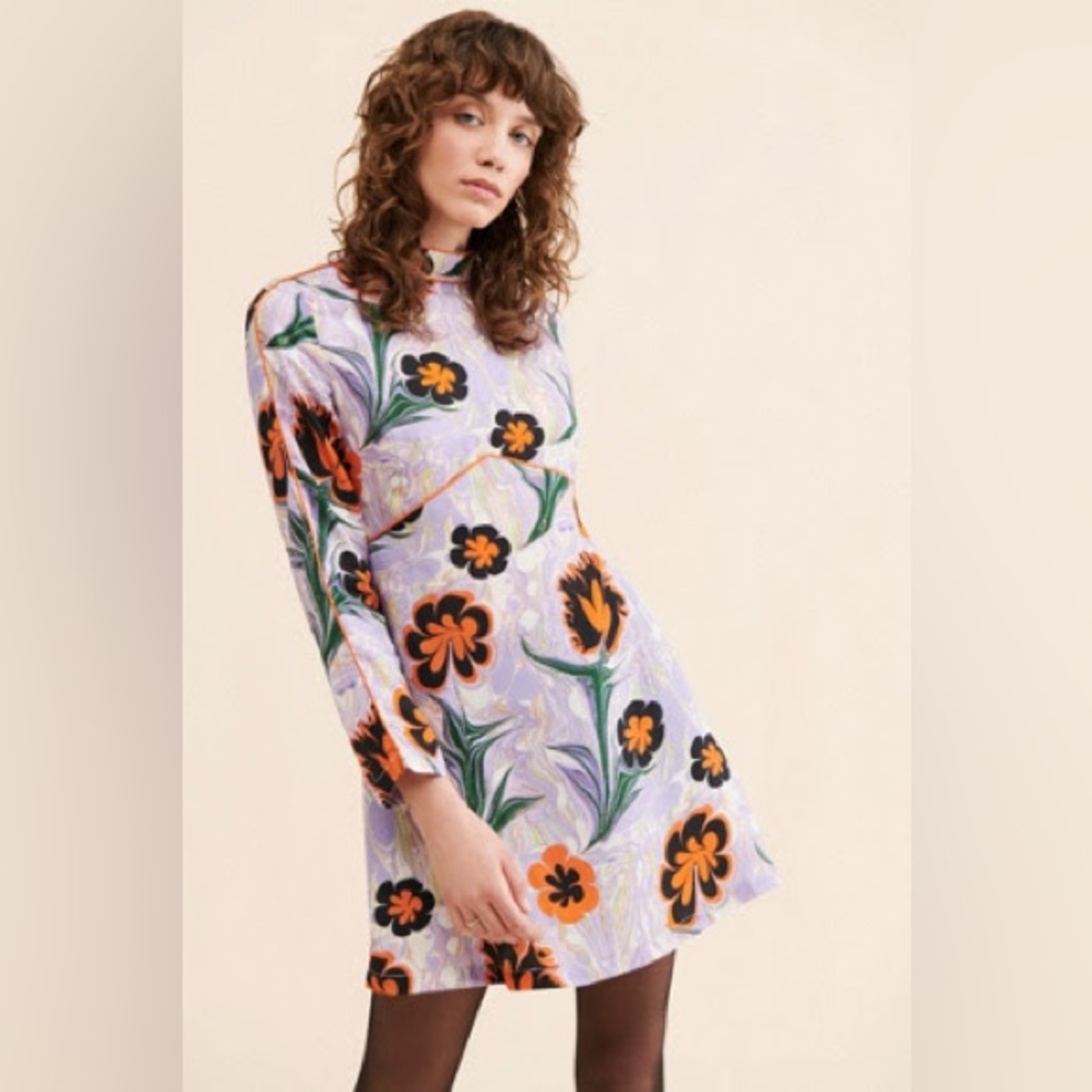 Untitled In Motion | Free People | Potens High-Neck Mini Dress | XL | NWOT